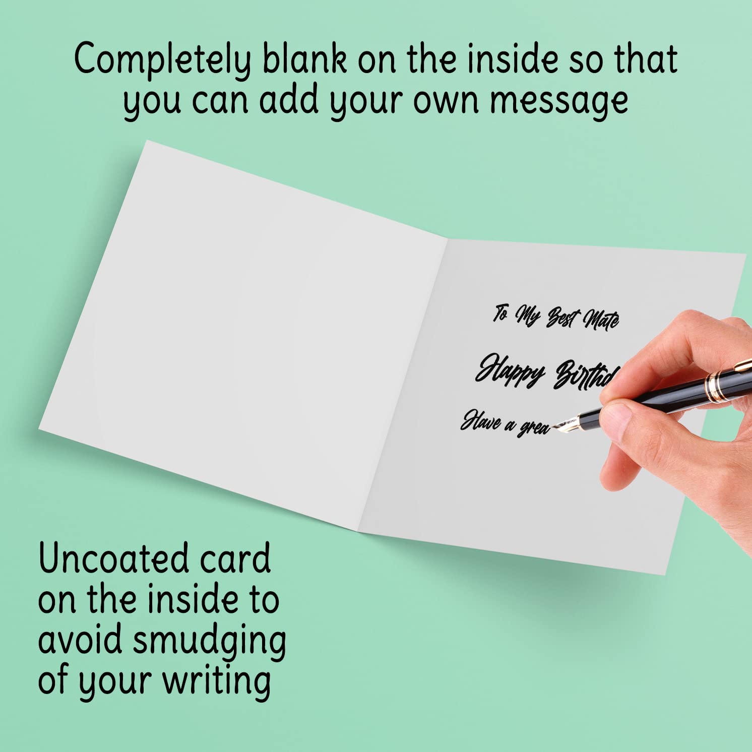 Amazon | Stuff4 17歳の誕生日カード - 内側が空白で、145mm x